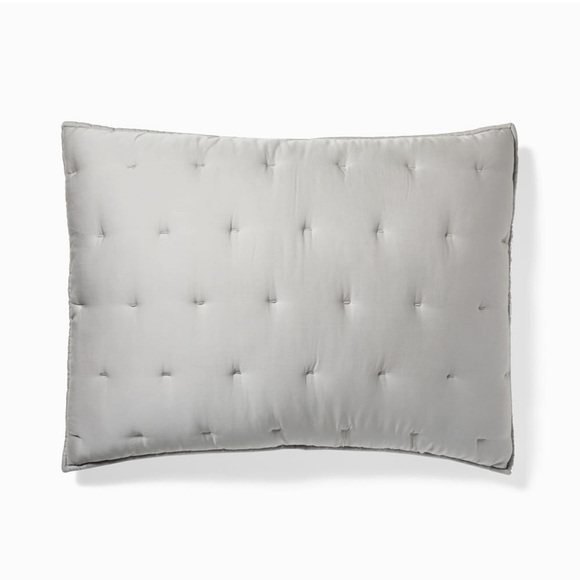 West Elm Bedding West Elm Set2 Tencel Crescent Stitch Quilted